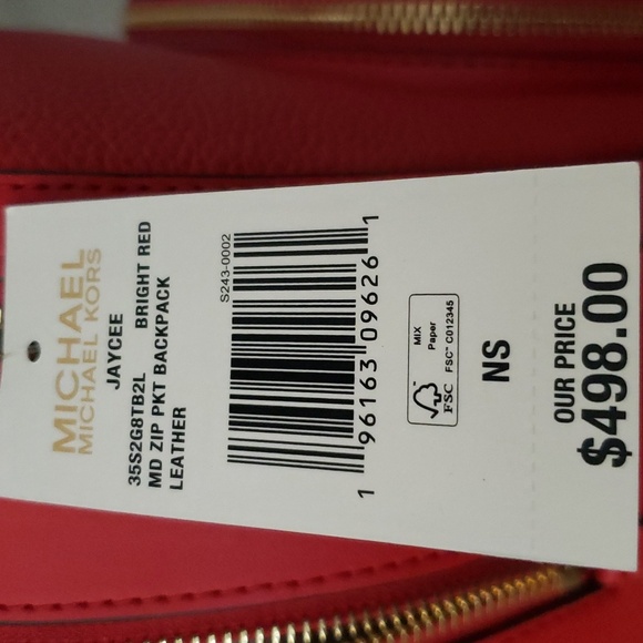 NWT Michael Kors Jaycee Backpack 🎒 - Picture 5 of 6